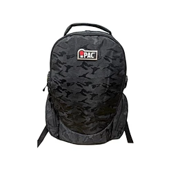 Dark Camo Multi-Pocket Backpack with Chest Strap